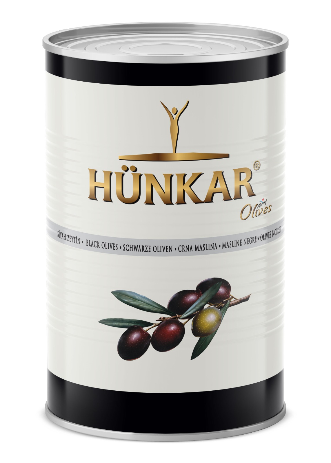 Siyah Zeytin Teneke Ambalaj
